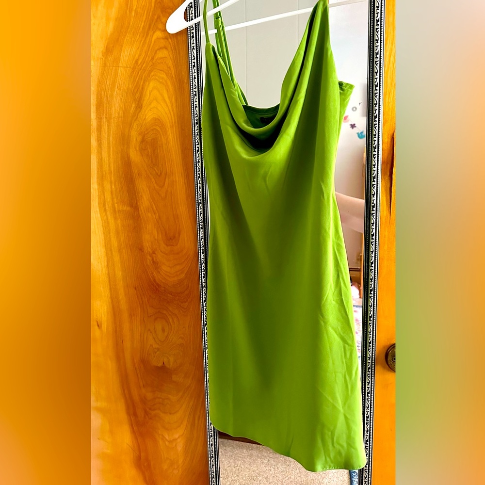 Lime Green Nasty Gal Mini Dress